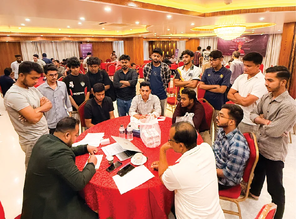 During counselling - Australian Application Day